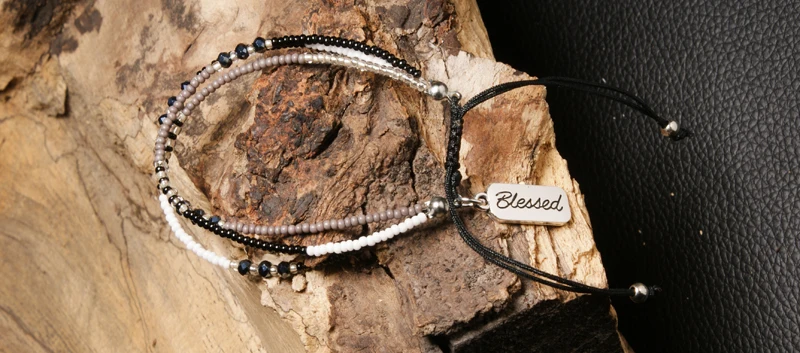 MOON GIRL цветной бисер Многослойные Blessed Charms bracelets для женщин Мода Тренд Boho дружба девушки браслеты Femme