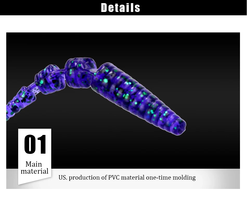 20 шт./лот, длинный хвост, 6,5 см, 1,2 г, Aritifical maggot Grub, силиконовая Мягкая приманка, приманки с запахом червей, maggots, мягкие рыболовные приманки, рыбалка