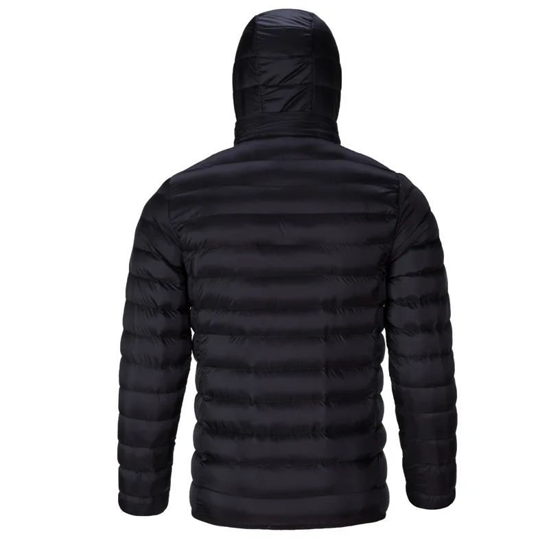 

MRMT 2019 Brand Men's Jackets Pure Color Down Cotton Stand Collar Long Sleeve Clothing Overcoat for Male Cotton Clothing Jacket