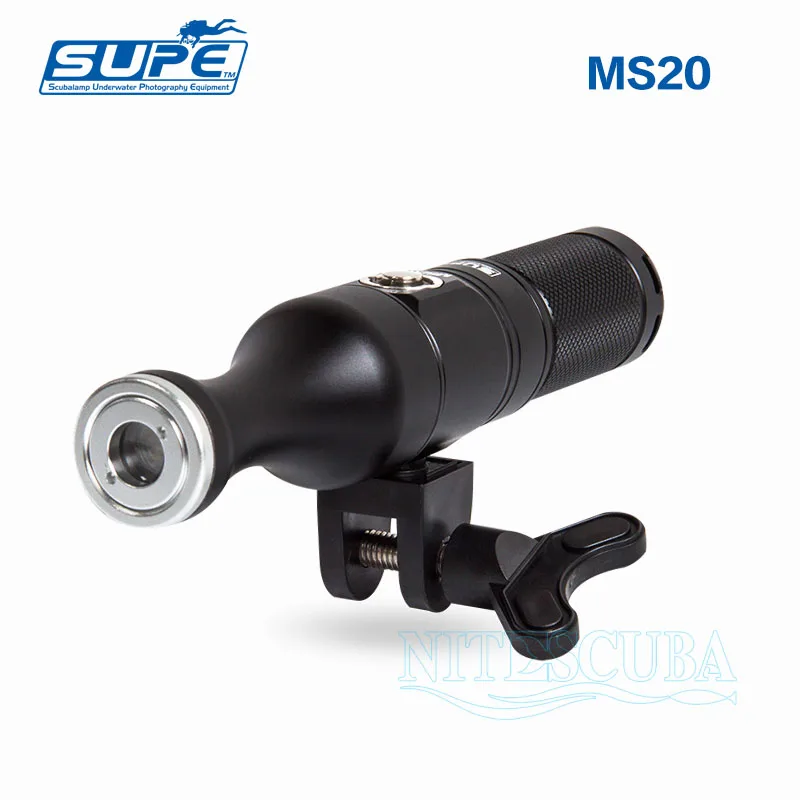 

NiteScuba Diving spotting light MS20 with snoot for TG5 RX100 Gorpo Canon Camera macro lighting Underwater Photography accessory