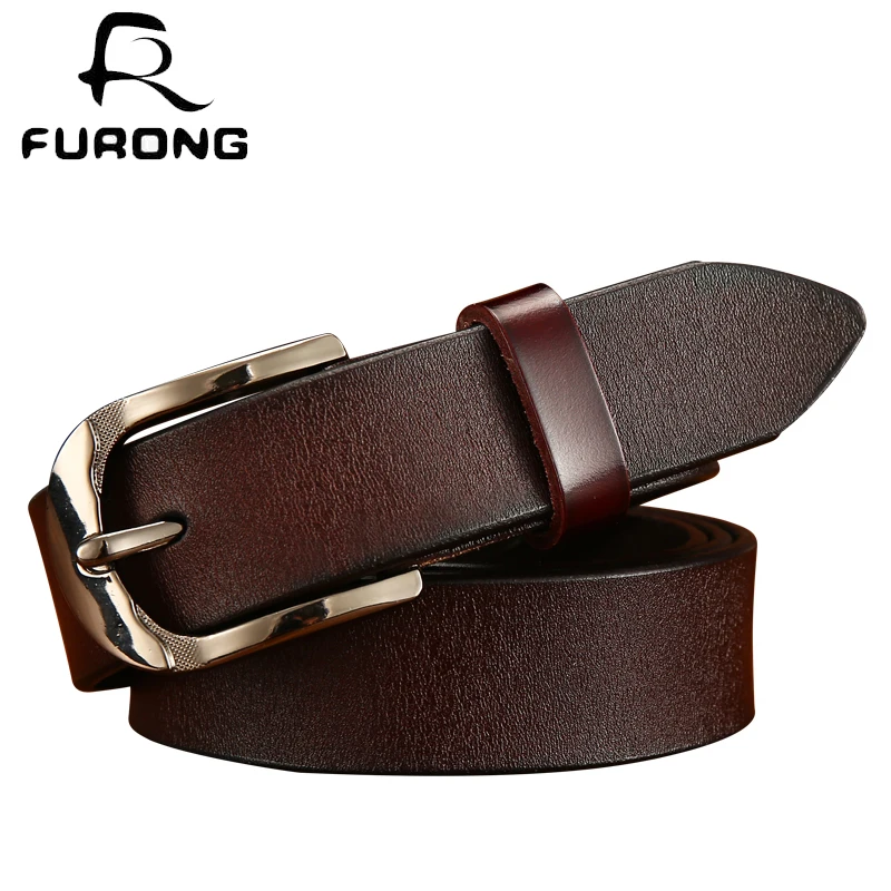 

New Trend Simple Waist Belt Genuine Leather Belt 5 Color High Quality Pin Buckle Strap Original Brand Ladies' Belt For Jeans