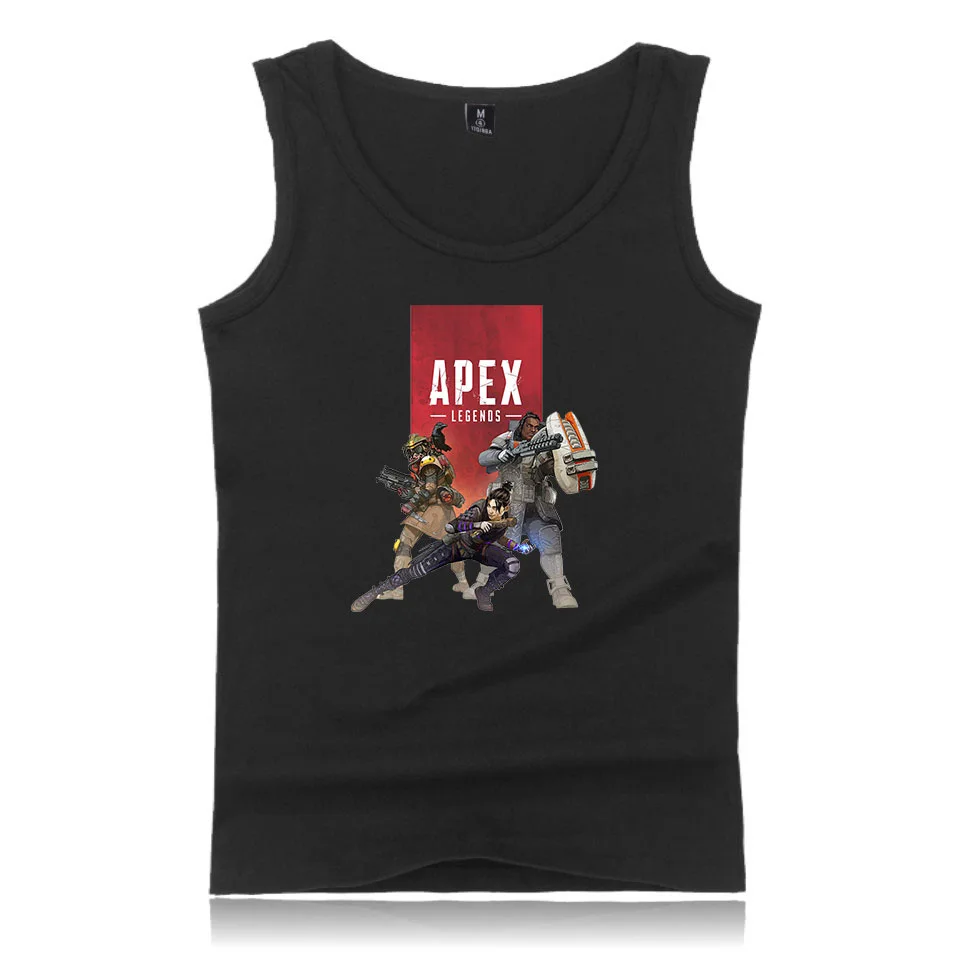 Gioco Apex Legends 3D Dal Carro Armato Della Stampa Top Degli Uomini di Estate di Modo Della Maglia Camicia Senza Maniche Serbatoio Bodybuilding Magliette e camicette Uomini Oversize Cosplay Costume