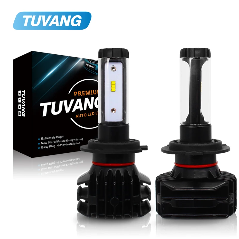 

2x H7 H4 LED Bulbs H11 9005 HB3 9006 HB4 H8 H13 H16 EU 9012 9000Lm Car Led Headlight Blubs Lamp 6000K 50W Auto Light Headlamp