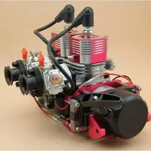 58CC двигатель два цилиндра подходят rc части лодки