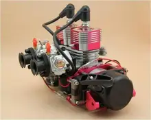 Motor de Dois cilindros 58CC fit peças do barco rc