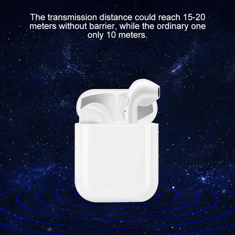 Vtin i8s TWS Wireless Bluetooth 5.0 Earphones Real Stereo Bluetooth Headphones Magnetic Suction Support Siri Automatic Pairing   (14)