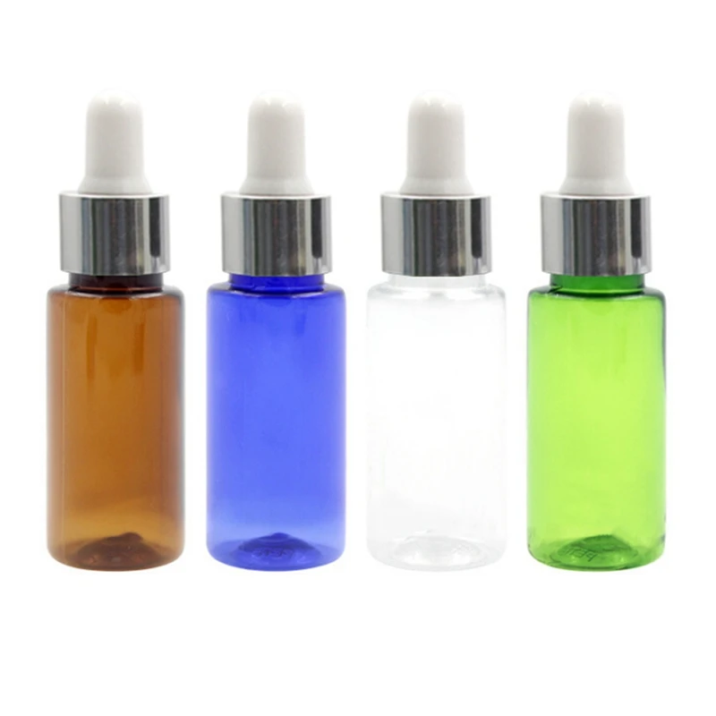 

Plastic Bottle With Pure Dropper Perfume Sample Tubes For Essential Oil Liquid Reagent Pipette Refillable Bottle Empty 15ml