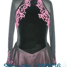 Платья для фигурного катания для девочек Модное Новое Брендовое платье для соревнований по фигурному катанию по индивидуальному заказу DR3118