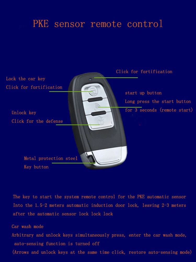 Автосигнализация бесключевая система входа автомобильный двигатель пульт дистанционного управления Starline центральный замок с дистанционным управлением PKE кнопка запуска и остановки для peugeot
