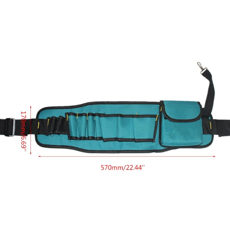 

Hardware Toolkit Mechanics Waist Tool Bags Waterproof Oxford Cloth Multi Organize Pockets Storage Pouch Electrician Worker