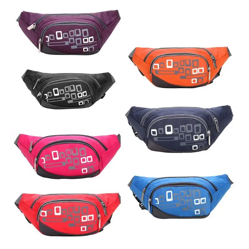 

New tourism outdoor sports running mobile phone bag men women waterproof Travel Waist Bag Fanny Pack Phone Belt Pouch