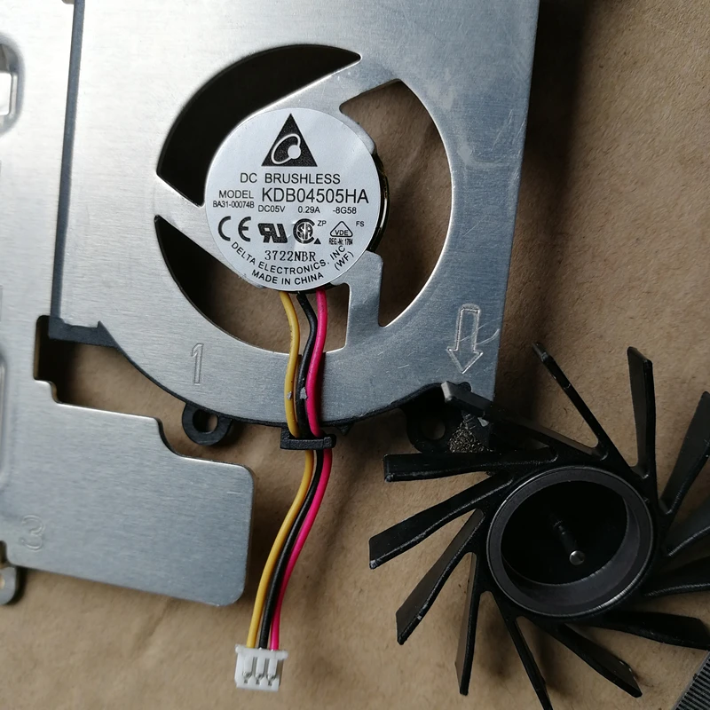جديد مروحة تبريد كمبيوتر محمول لسامسونج NC10 ND10 NP-NC10 NP-ND10 BA31-00074B KDB04505HA 8G58 جديد مروحة تبريد كمبيوتر محمول لسامسونج NC10 ND10 NP-NC10 NP-ND10 BA31-00074B KDB04505HA 8G58
