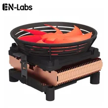 En-Labs тихий кулер для процессора с 100 мм PWM 4pin вентилятором для Intel LGA775/LGA1155/LGA1156, AMD Socket 754/939/AM2/AM2+/AM3/FM1/FM2