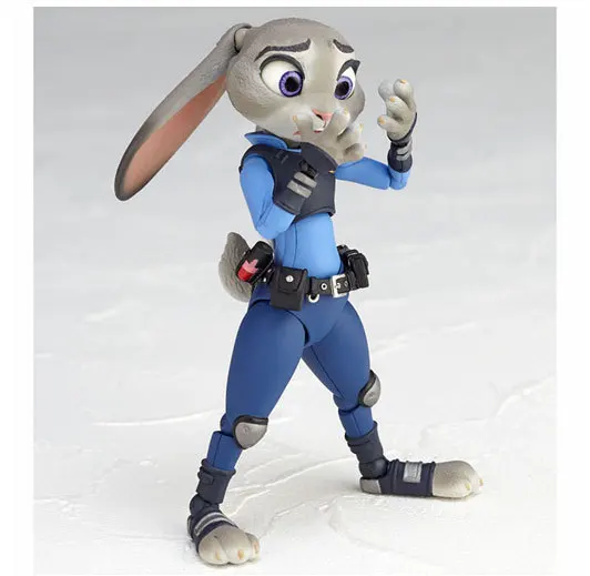 12 см кролик Джуди из «зверополиса» Hopps кукла аниме фигурка ПВХ Коллекция Модель игрушки фигурка для друзей подарок