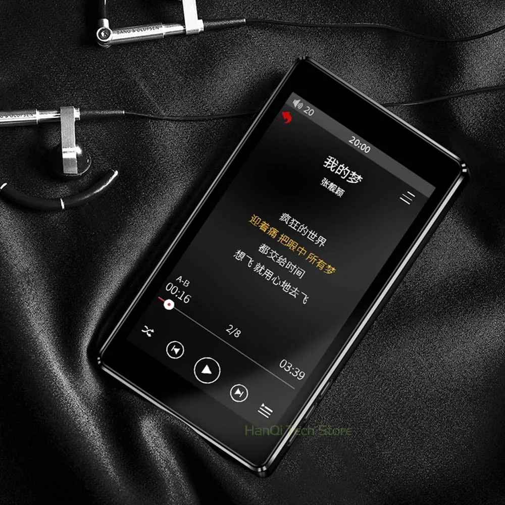 New RUIZU D20 Full Touch Screen MP3 Player 8GB