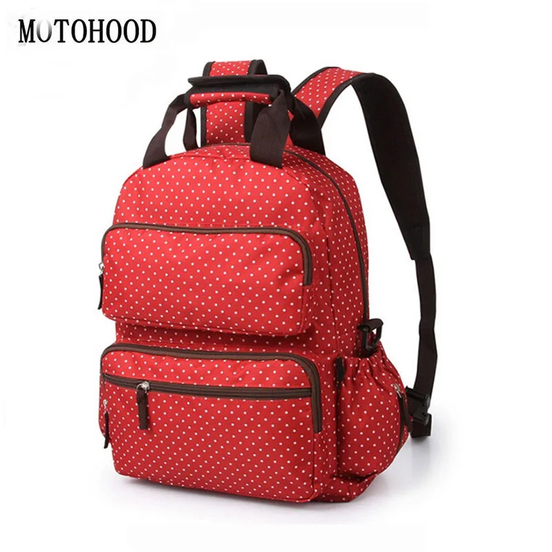 Fashion Dot Backpack Baby Changing Diaper Bags Fashion Designer Mother Bag Baby Stroller Bags ...