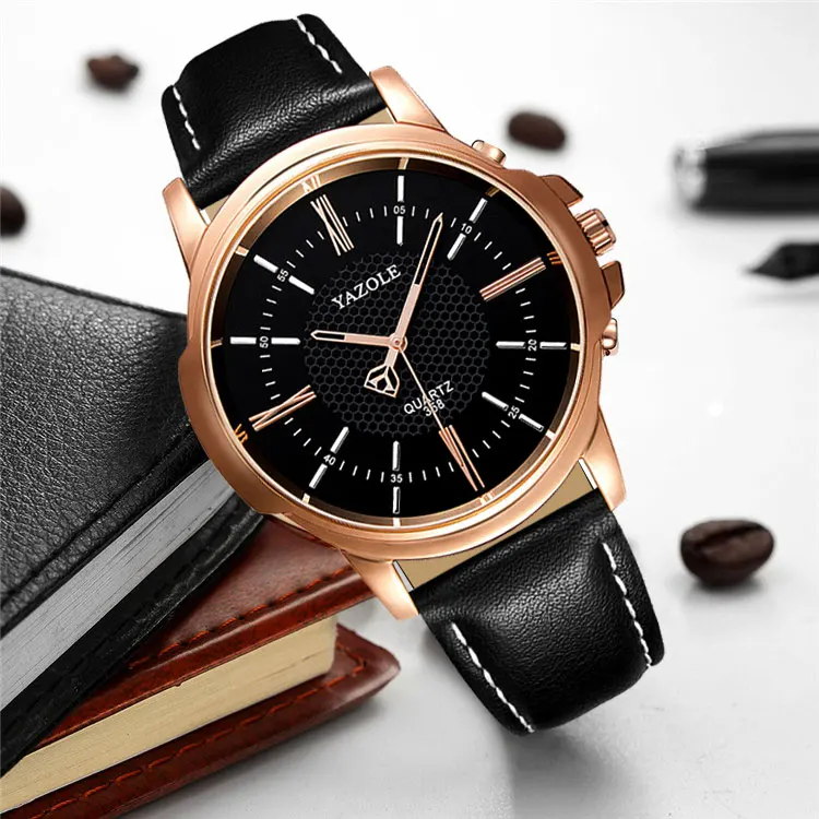 

YAZOLE Wrist Watch Men Watches Male Fashion Casual Wristwatch Famous Brand 2019 New Quartz Watch For Men Clock Relogio Masculino