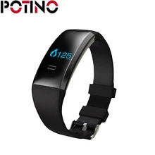 Potino B2 Bluetooth Smart Band Приборы для измерения артериального давления Часы Heart Rate крови кислородом Мониторы Спорт браслет с Шагомер удаленной Камера