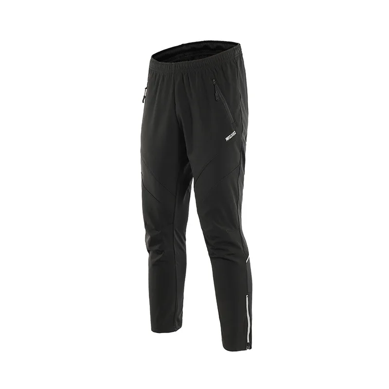 

ARSUXEO Winter Reflective Cycling Pants Windproof Warm Thermal Long Bike Mtb Downhill Pants Bicycle Outdoor Sports Trousers