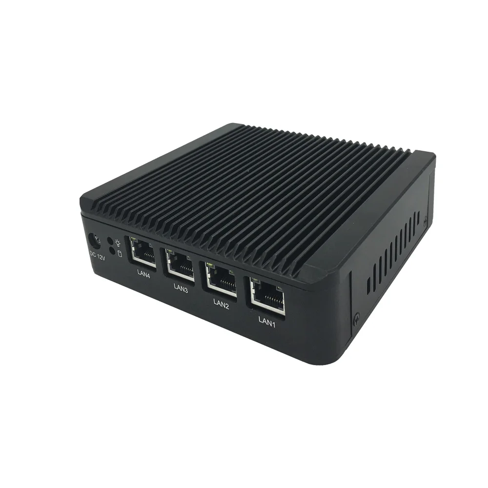 4 Gigabit Lan x86 Single Board Nettop Computer Baytrail J1900 Quad Core 2GHz HD Graphic Soc Chipset Linux Mini PC