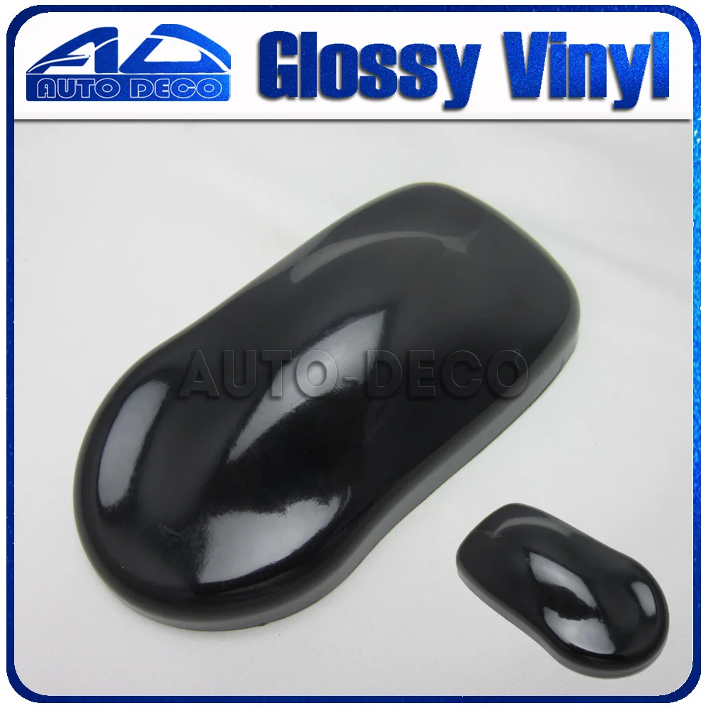 Wholesale Black Gloss Vinyl Wrap Glossy Vinyl Car Color Change Shiny