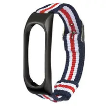 HL легкий Нейлоновый Регулируемый сменный ремешок для спортивных часов для Xiaomi Mi Band 2 Прямая oct11