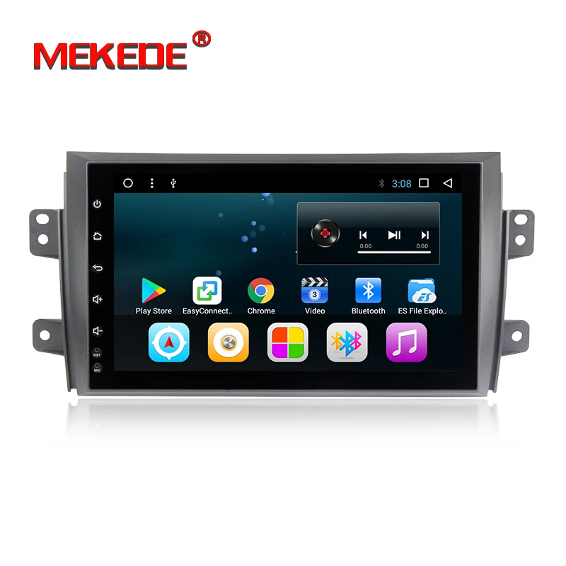 

MEKEDE HD for Suzuki SX4 car dvd gps radio 4G wifi gps navigation car radio video audio player car stereo 2 din gps player