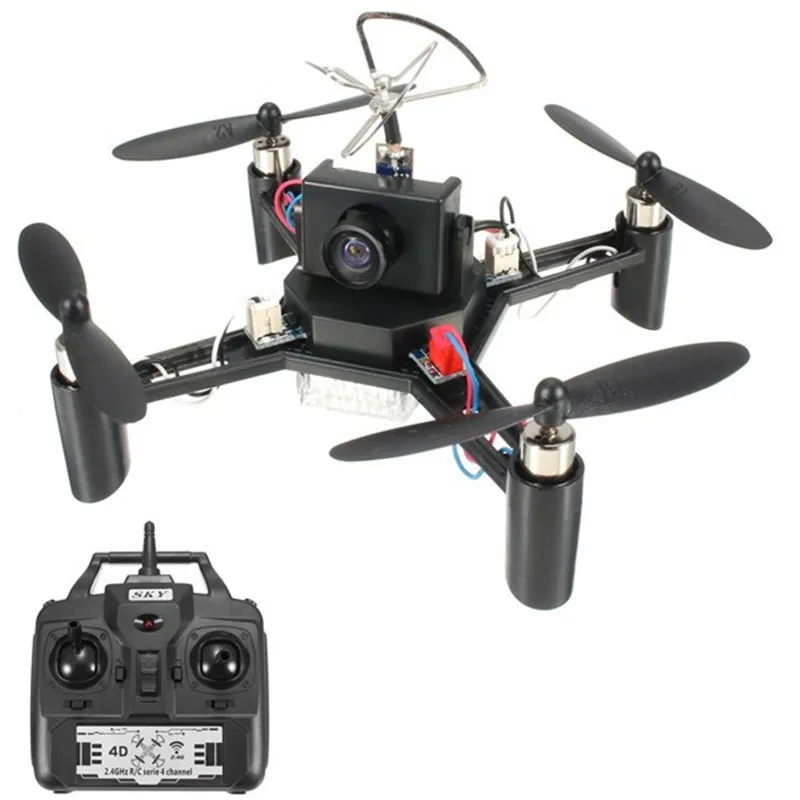 Beste Hoge Kwaliteit DM002 5.8G 600TVL Camera 2.4G 4CH 6 Axis RC Quadcopter RTF Outdoor Speelgoed FPV Voor DIY Drone RC Modellen