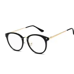Ацетат зрелище рамки очки для женщин Винтаж Мода прозрачный без градуса Ретро Женская оправа для глаз