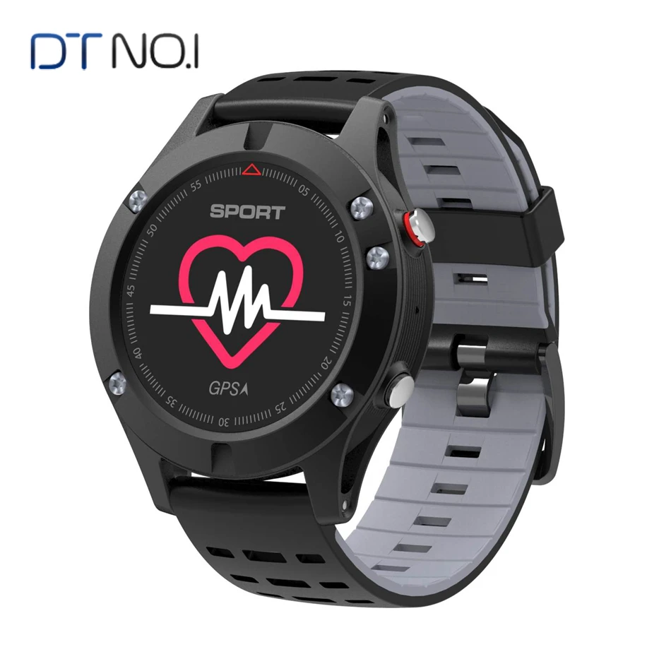 DTNO.I NO.1 F5 Smart Watch GPS Heart Rate Sleep Monitor Pedometer Sport Mode Outdoor AltimeterThermometer bluetooth Smartwatch |