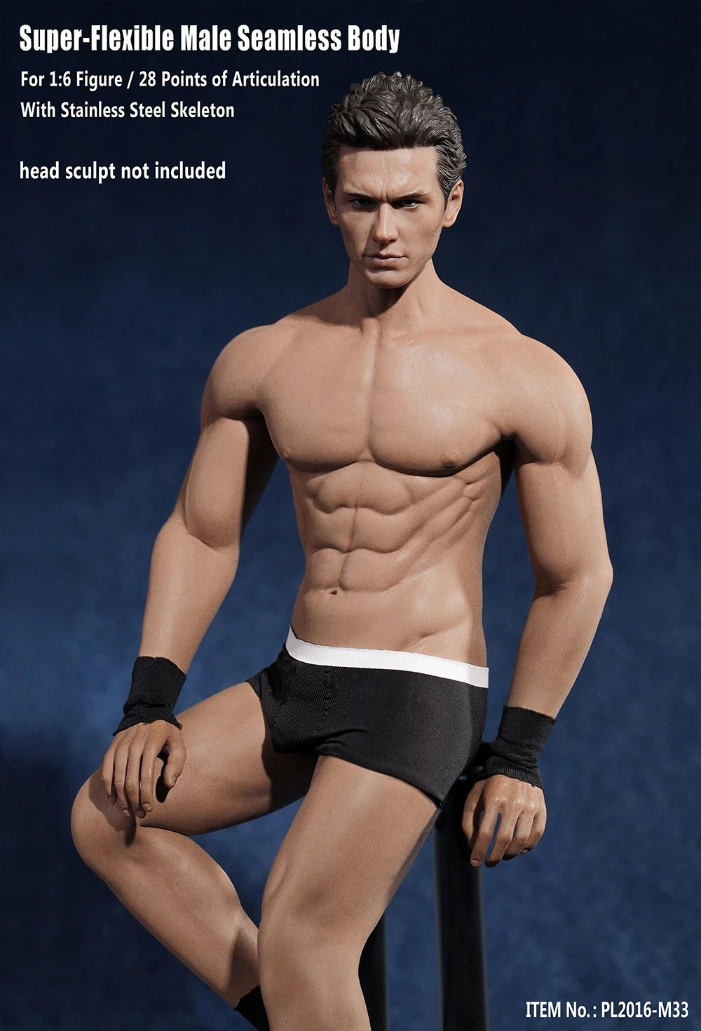 Details about / 1//6 TBLeague PHICEN M33 Seamless Muscular Male Figure Body Steel Skeleton