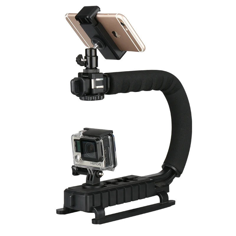 Ulanzi 3 крепления для обуви видео стабилизатор ручной захват экшн камер Gopro Hero iPhone