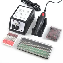 Электрическая дрель для маникюра подходит для педикюра и маникюра+ 30 шт. сверло для ногтей+ 50 шт. шлифовальных полос