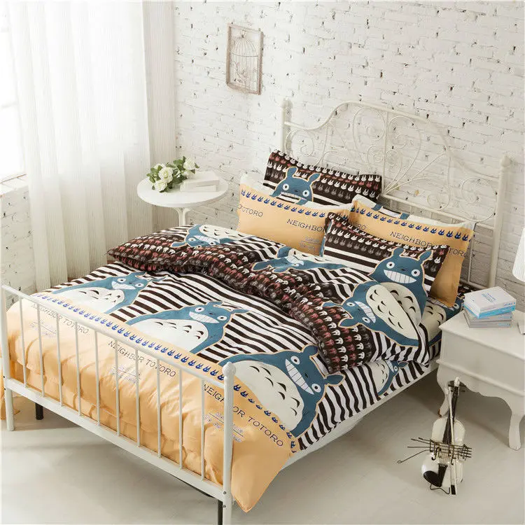 4Pcs Totoro Bedding Sets