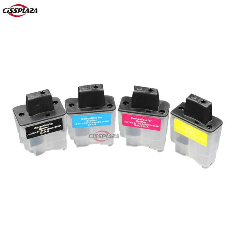 CISSPLAZA LC41 LC 950 5sets refillable Ink cartridge compatible for Brother LC09 LC47 LC900 LC9000 MFC 210C/420CN/620CN/3240C | Компьютеры