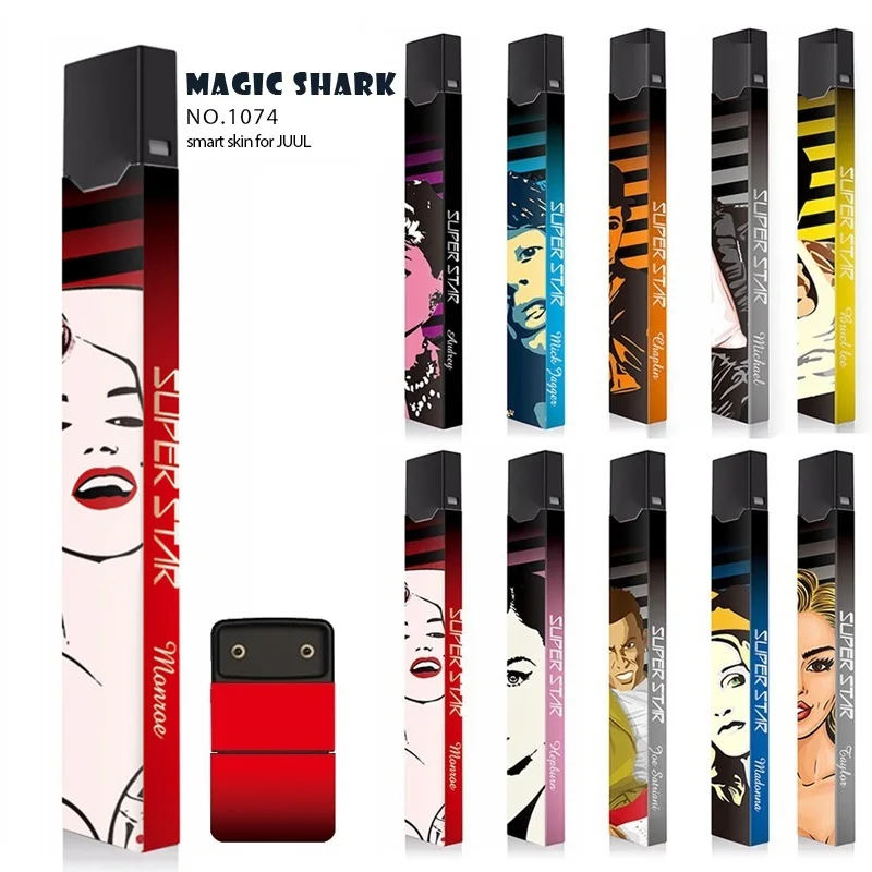 

Magicshark Stickers Star Series Skin Suitable For 10 Pattern 3M Adhesive Printing Label Sticker Skin Vape Cover