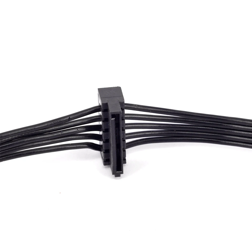 Sata Power Cable 5Pin 1 To 3 SATA 15Pin Female PSU For Cooler Master GM Series G750M G650M G550M Modular