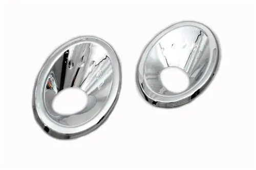 Автомобильные аксессуары ABS Хром Передняя противотуманная фара крышка для Renault