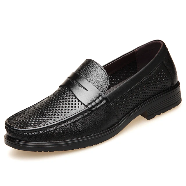 Buy Men's Flat Shoes Handmade Genuine Leather Men
