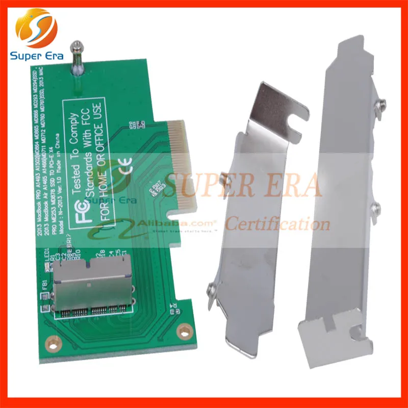 NEW 2013 2014 2015 PCIE PCI-Express PCI-E PCI Express to for Apple Macbook Pro Air SSD Convert Card for A1502 A1465 A1466 A1398