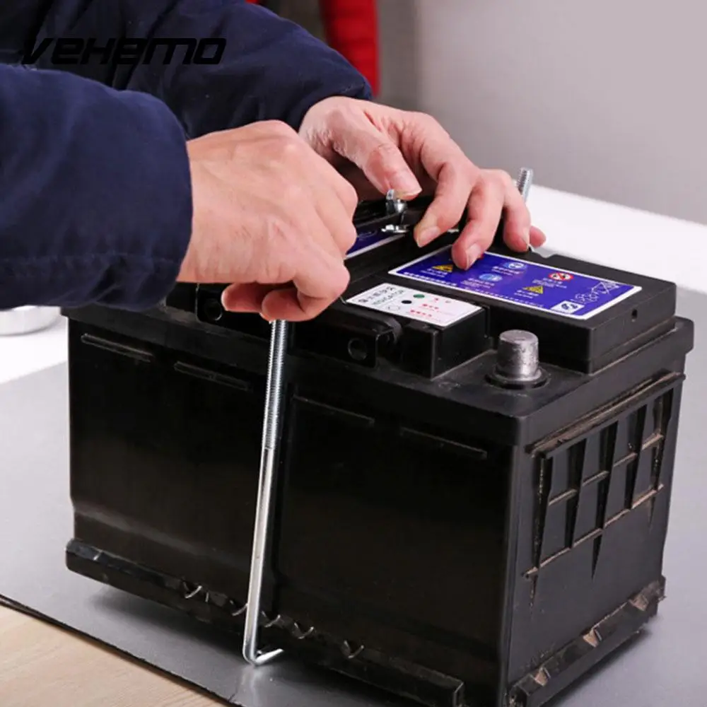 Stand Battery Holder Metal Metal Battery Holder Car Storage Rack Fixed