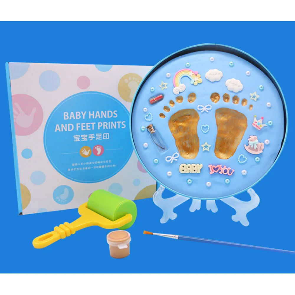 Rolimate Baby Care Air Drying мягкая глина Детский отпечаток отпечатка комплект литье