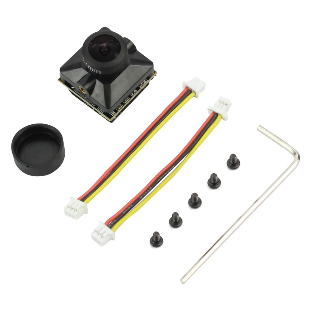 

New 1/3 CMOS 1200TVL 2.1mm HD Lens FPV Micro Camera PAL NTSC Wide Voltage DC 5V-40V for Aerial Photography Camera Drone