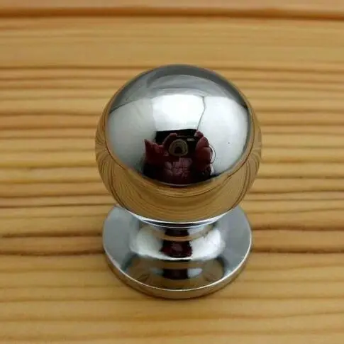 door knobs handle mirrored shiny knob cabinet furntiure drawer silver modern lots cheap popular dresser cupboard pull chrome bright mirror