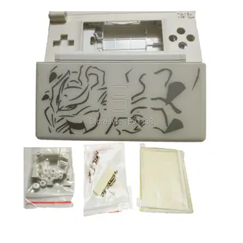 

New Arrival White Color Housing Case Cover For NintendoDSL Lite Replacement For Pokemon Version Shell for NDS Lite Game Consoles