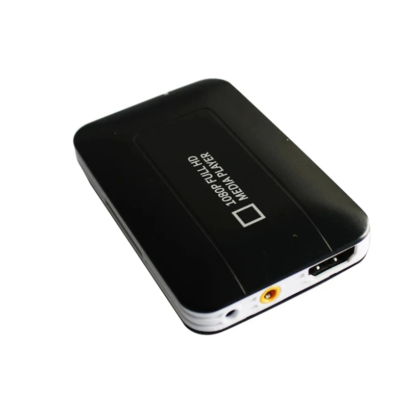 Новый 1080P Full HDD медиаплеер YPrPb HDMI/AV SD/MMC MKV AVI RMVB видео плеер с пультом дистанционного