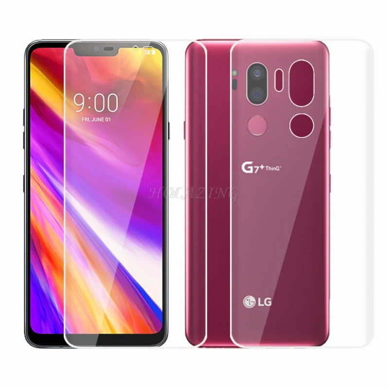 Гидрогелевая пленка HOLAZING для LG G7 ThinQ 6 1 дюйма полное покрытие 4D защитный слой с