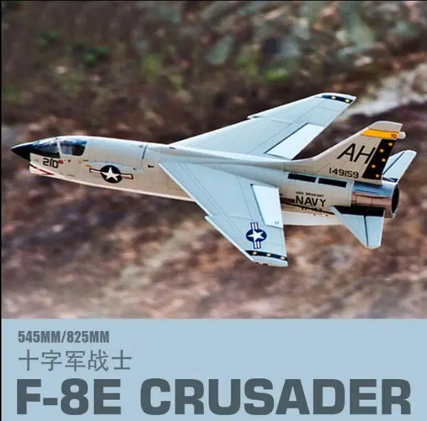 Freewing новый самолет 64 мм F8E фотоаксессуары для радиоуправляемой модели готовая к