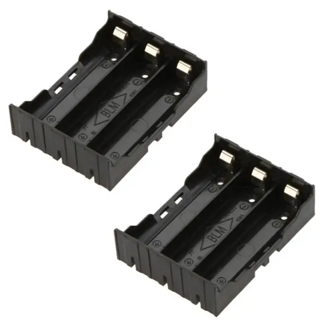 Carprie 1p DIY черный ящик для хранения чехол держатель для 3x18650 3,7 в аккумуляторные батареи интегратор