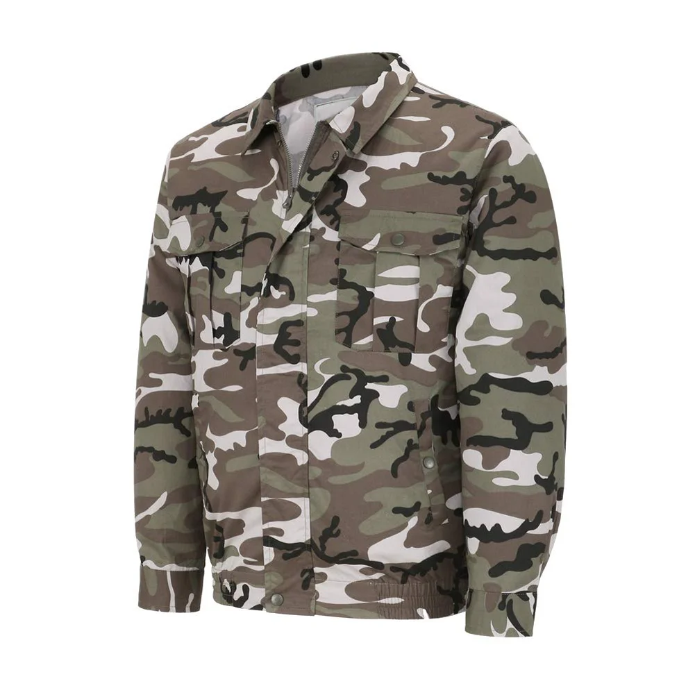 

Unisex Workwear Jacket Clothes Equipped Cooling Fan for Summer Outdoor Air-Conditioned FS99
